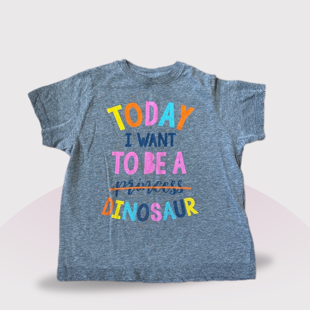 T-shirt “Today I want to be a dinosaur “